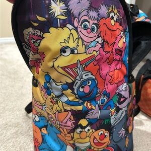 Colorful Cartoon Character Backpack